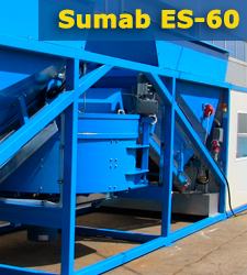 Мобильный завод по производству холодного асфальта Sumab ES-40