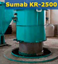Машина для производства бетонных колец и труб Sumab KR-2500