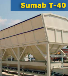 Стационарный бетонный завод Sumab T-40