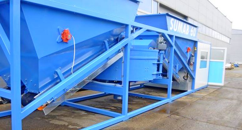 Мобильный бетонный завод SUMAB K-60