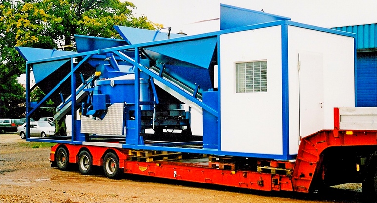 Мобильный бетонный завод SUMAB K-80