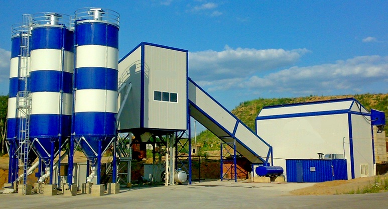 Стационарный бетонный завод SUMAB BP-80