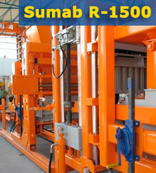 Стационарный завод по производству блоков и брусчатки Sumab R-1500
