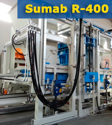 Стационарная блок-линия по производству блоков Sumab R-400