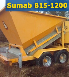 Б.у. мобильный бетонный завод Sumab B-15-1200