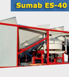 Мобильный завод по производству холодного асфальта Sumab ES-60