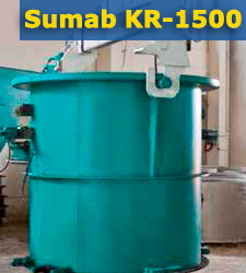 Машина для производства бетонных труб и колец Sumab KR-1500