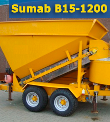 Мобильный бетонный завод Sumab B-15-1200