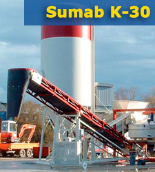 Мобильный бетонный завод Sumab K-30