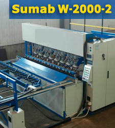 Машина для сварки арматурной сетки Sumab W-2000-2